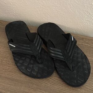 Mens Quicksilver Flip Flop Sandal Black Size 11